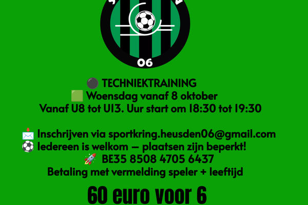 Techniektraining
